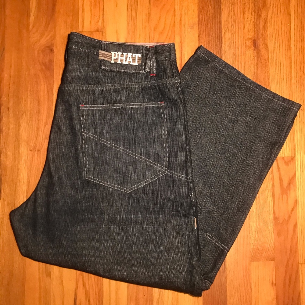 38x33 PHAT Farm Blue Denim Jeans